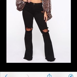 Brand new flare leg jeans